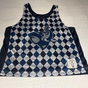 Tufts University Original League Collegiate Wear Sports Tank Top Pinnie Size M